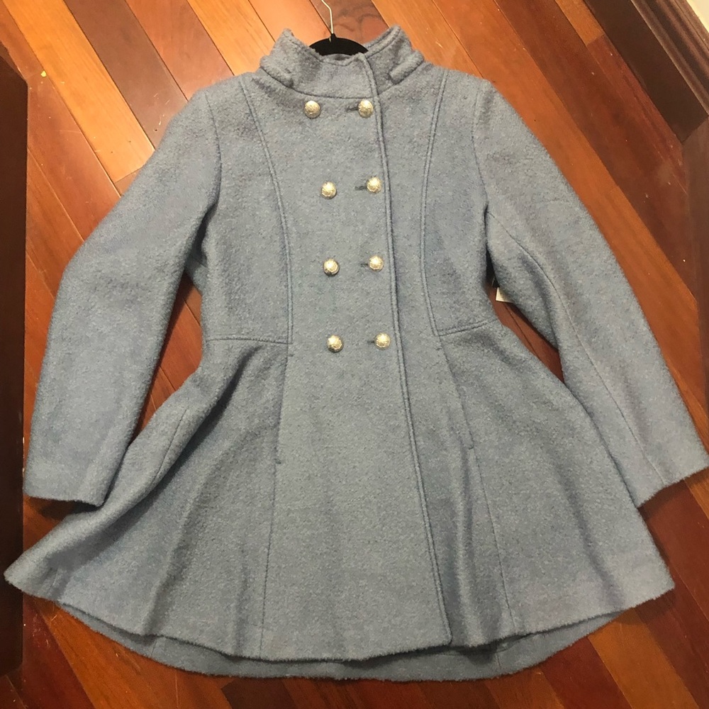 NWT - Blue wool jacket
